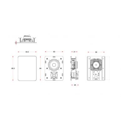 Встраиваемая акустика в стену M&K Sound IW95